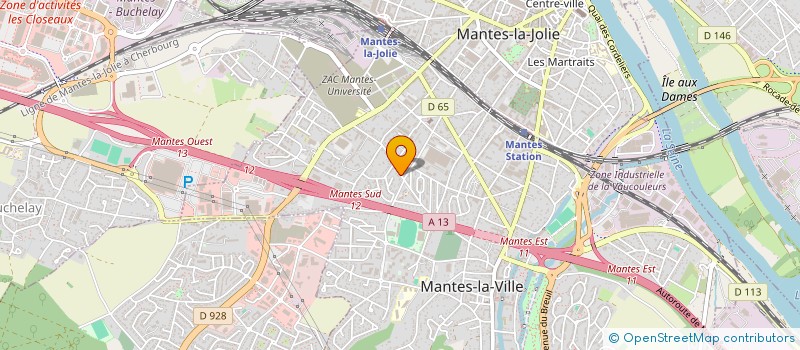 localisation de l'entreprise MONSIEUR BADR ABDELLAOUI à MANTES-LA-VILLE