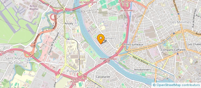 localisation de l'entreprise MONSIEUR BADR BELDJILALI à TOULOUSE