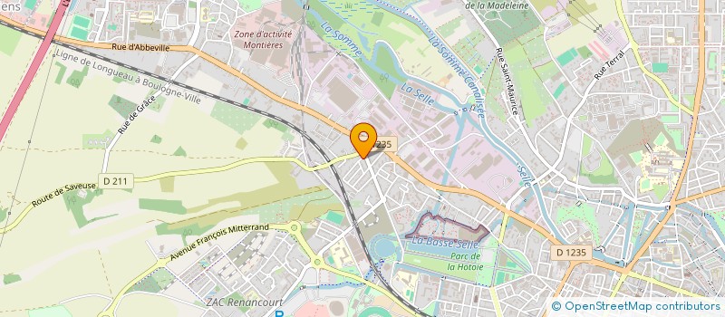 localisation de l'entreprise MONSIEUR BADR CHERKAOUI à AMIENS