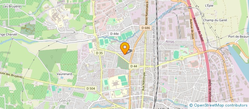 localisation de l'entreprise MONSIEUR BADR E DINE MAZIRI  CARPENTRAS