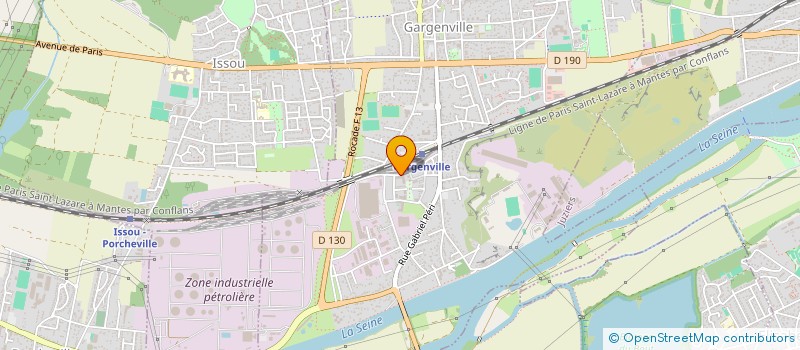 localisation de l'entreprise MONSIEUR BADR-EDDINE AISSANI  GARGENVILLE