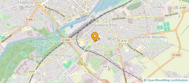 localisation de l'entreprise MONSIEUR BADR-EDDINE NEBBACHE à SAINT-QUENTIN