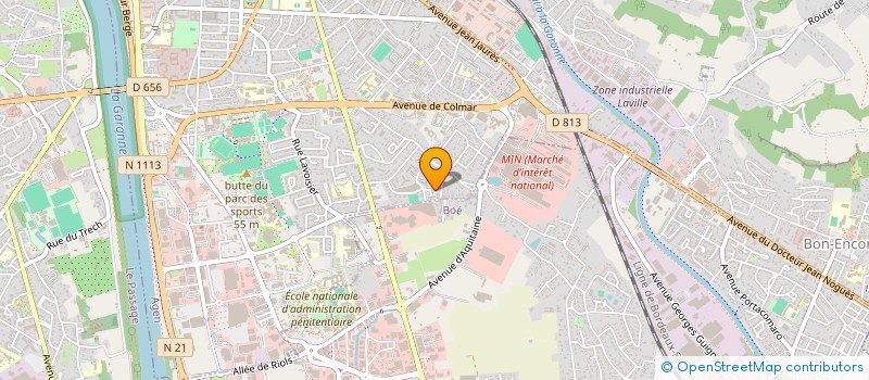 localisation de l'entreprise MONSIEUR BADR EL FEDALY  AGEN