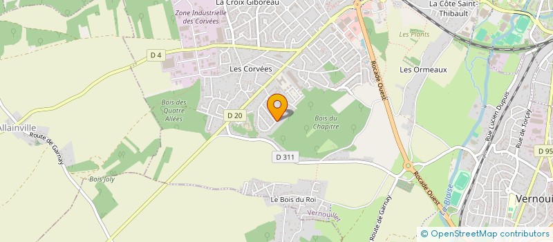localisation de l'entreprise MONSIEUR BADR EL GARAH à VERNOUILLET