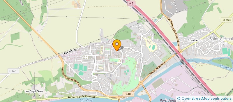 localisation de l'entreprise MONSIEUR BADR EL GUEROUANI  MONTEREAU-FAULT-YONNE