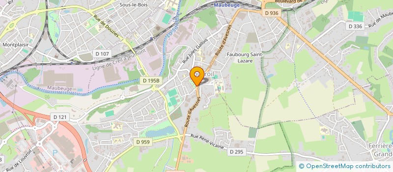 localisation de l'entreprise MONSIEUR BADR FADLI  LOUVROIL