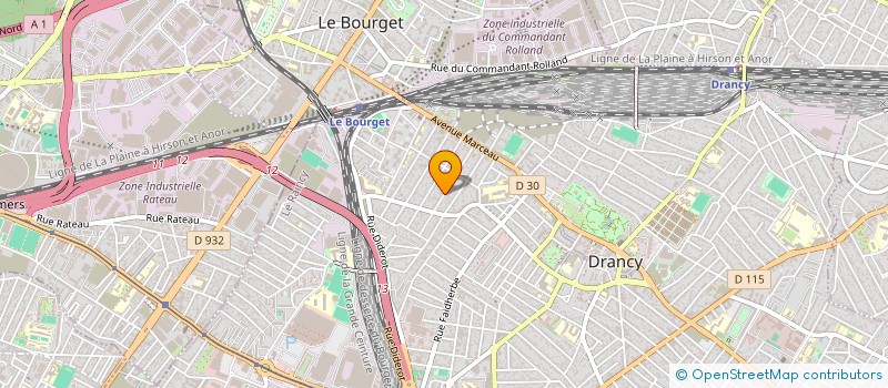 localisation de l'entreprise MONSIEUR BADR HAMIMIDA à DRANCY