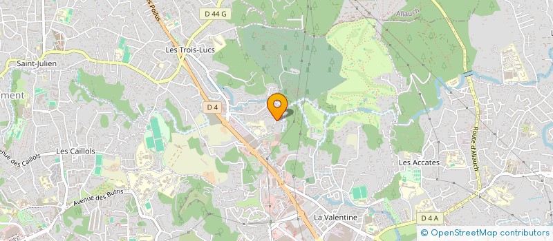 localisation de l'entreprise MONSIEUR BADR JAKANI  MARSEILLE