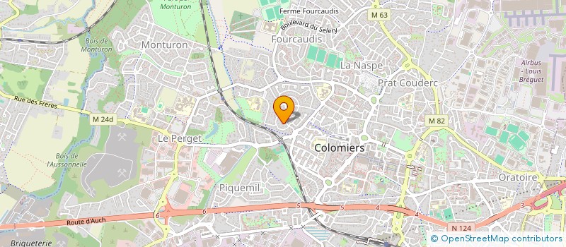 localisation de l'entreprise MONSIEUR BADR KEBOU à COLOMIERS