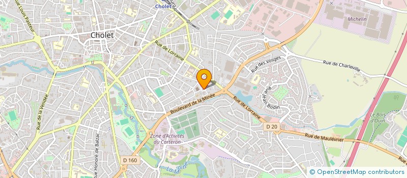localisation de l'entreprise MONSIEUR BADR KHARBOUCHE à CHOLET