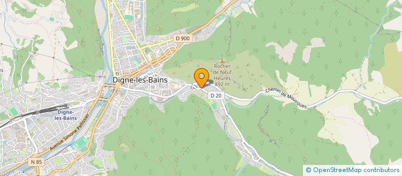 localisation de l'entreprise MONSIEUR BADR LAGNAOUI à DIGNE-LES-BAINS