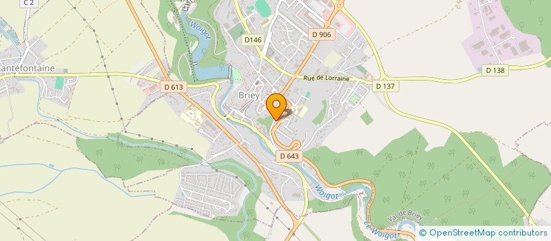 localisation de l'entreprise MONSIEUR BADR MAKARIM  VAL DE BRIEY