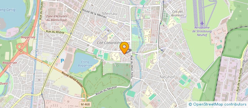 localisation de l'entreprise MONSIEUR BADR-MARFOUD BOUCHEKENDA  STRASBOURG