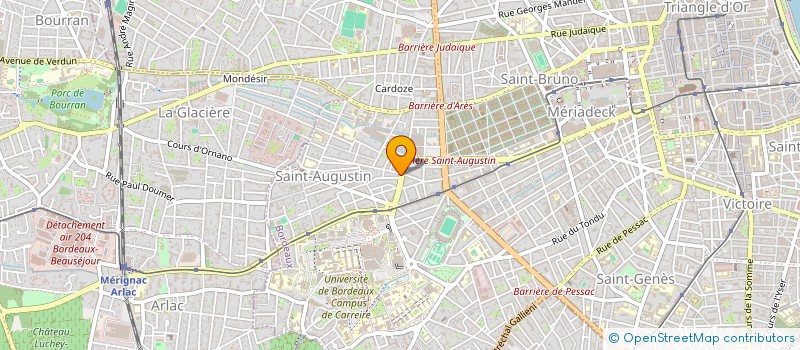 localisation de l'entreprise MONSIEUR BADR MRID  BORDEAUX