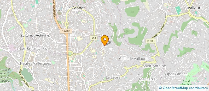 localisation de l'entreprise MONSIEUR BADR NACEUR à CANNES