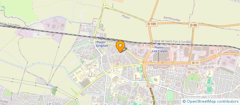 localisation de l'entreprise MONSIEUR BADR SELMANE à LE BLANC-MESNIL