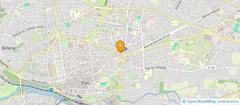 localisation de l'entreprise MONSIEUR BADRA ALI TRAORE à PAU