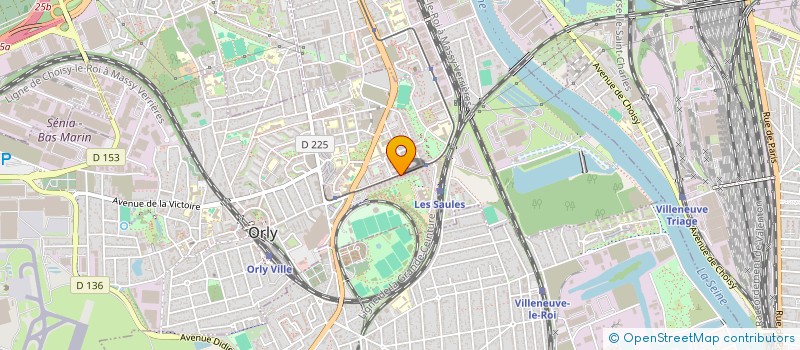 localisation de l'entreprise MONSIEUR BADRA WAGUE WAGUE  ORLY