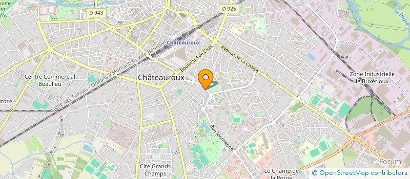 localisation de l'entreprise MONSIEUR BADRAADIN SAID à CHATEAUROUX
