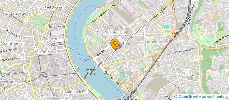 localisation de l'entreprise MONSIEUR BADRADINE BOUSOUBAA  BORDEAUX