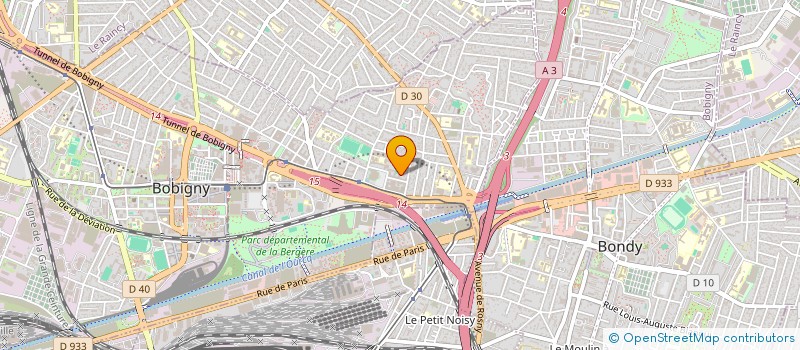 localisation de l'entreprise MONSIEUR BADRAHALI DOUCOURE à BOBIGNY