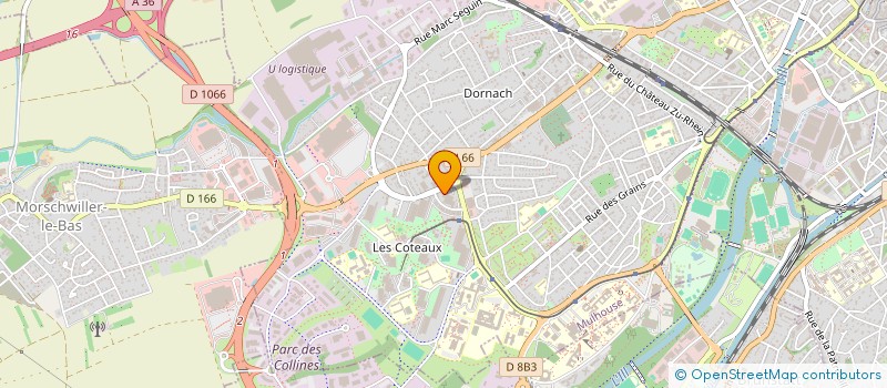 localisation de l'entreprise MONSIEUR BADRAN AHMEDI  MULHOUSE