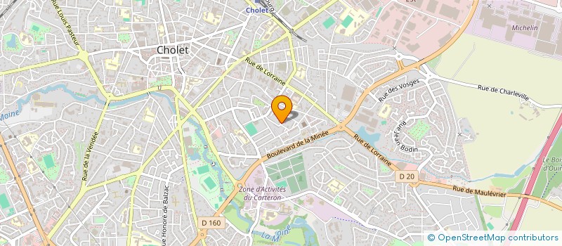 localisation de l'entreprise MONSIEUR BADRANI HOUMADI à CHOLET