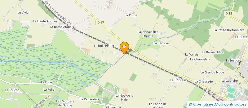 localisation de l'entreprise MONSIEUR BADRE EL AOUAME  CORDEMAIS