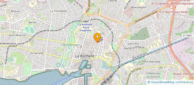 localisation de l'entreprise MONSIEUR BADRE LALAMI  LA ROCHELLE