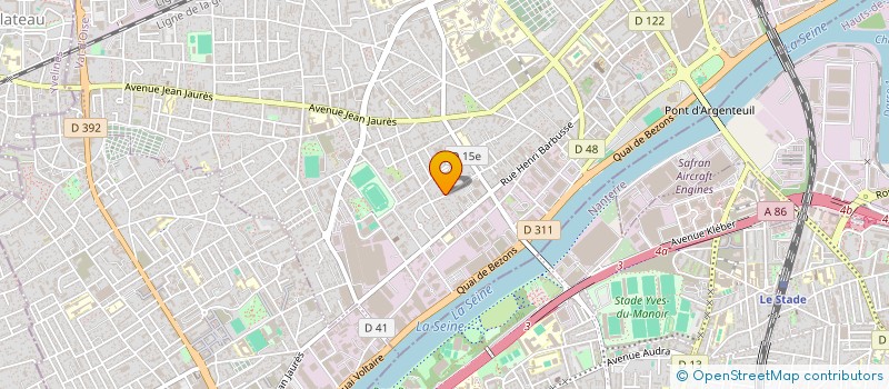 localisation de l'entreprise MONSIEUR BADRE TIZAOUI  ARGENTEUIL