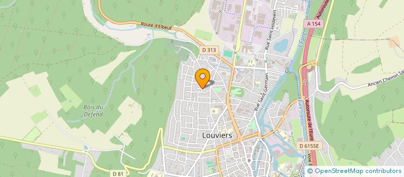 localisation de l'entreprise MONSIEUR BADREDDINE ATMANI  LOUVIERS