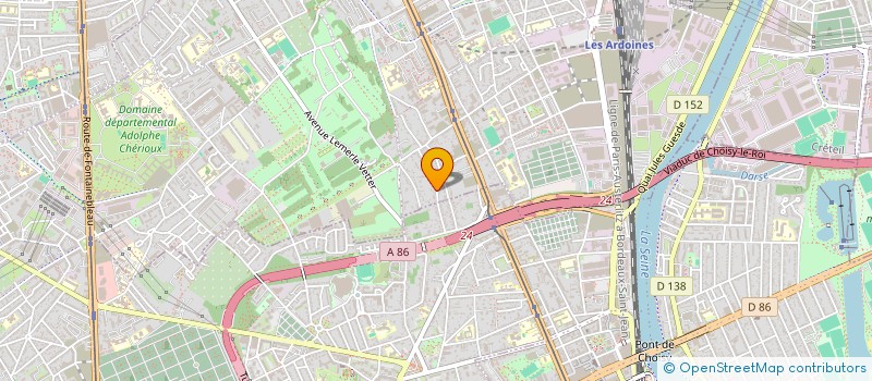 localisation de l'entreprise MONSIEUR BADREDDINE BEN ALI à VITRY-SUR-SEINE