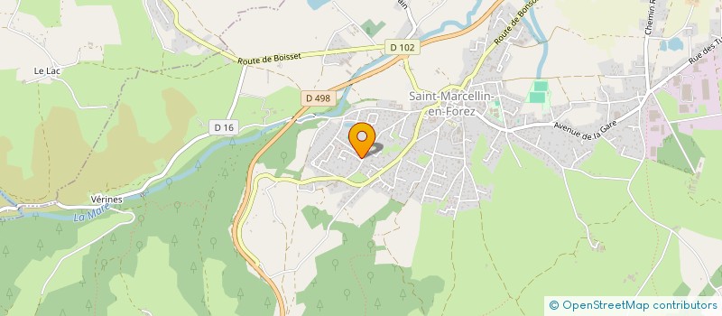 localisation de l'entreprise MONSIEUR BADREDDINE BENMAYOUF  SAINT-MARCELLIN-EN-FOREZ