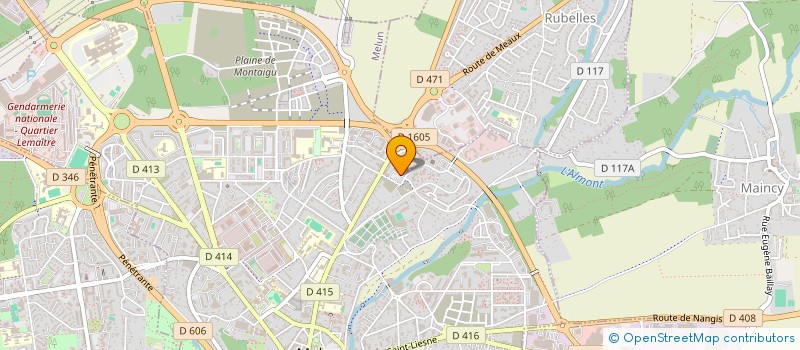 localisation de l'entreprise MONSIEUR BADREDDINE BOUDJEMA à MELUN