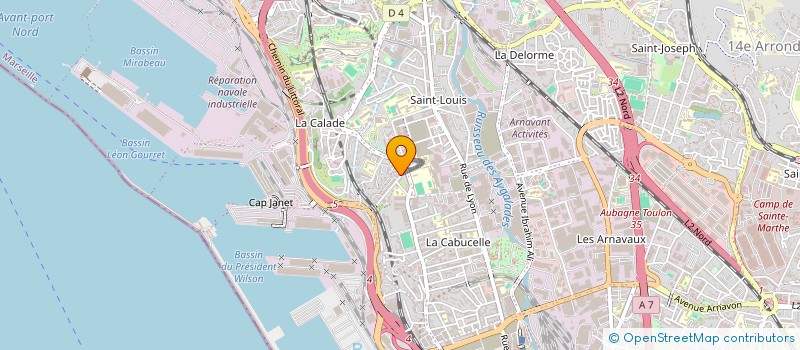 localisation de l'entreprise MONSIEUR BADREDDINE BOUGHOUGAL à MARSEILLE