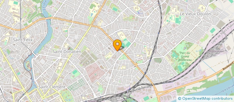 localisation de l'entreprise MONSIEUR BADREDDINE BOUJNAH à NANTES