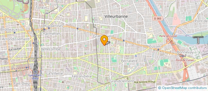 localisation de l'entreprise MONSIEUR BADREDDINE BRAKBI  VILLEURBANNE