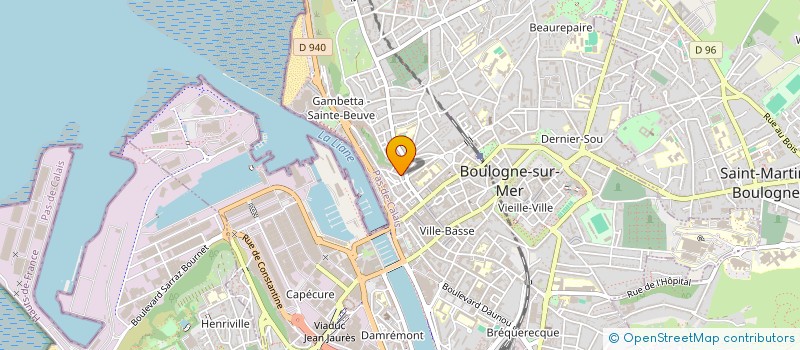 localisation de l'entreprise MONSIEUR BADREDDINE CHADILI à BOULOGNE-SUR-MER