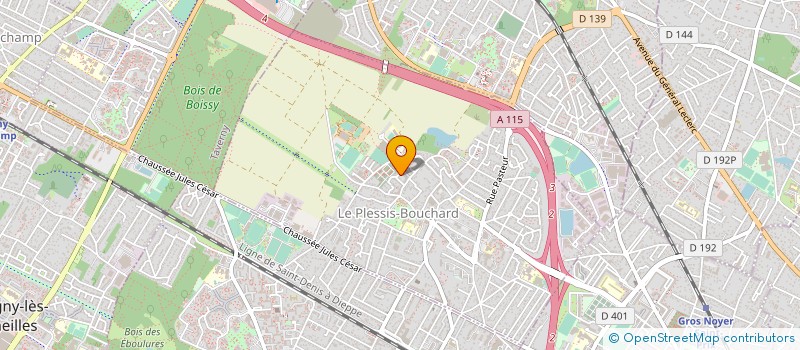 localisation de l'entreprise MONSIEUR BADREDDINE CHAHBI à STAINS