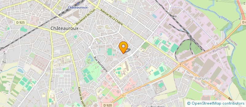 localisation de l'entreprise MONSIEUR BADREDDINE CHANDOUL à CHATEAUROUX