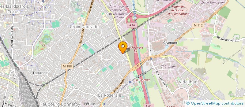 localisation de l'entreprise MONSIEUR BADREDDINE CHATTOU à TOULOUSE