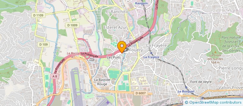 localisation de l'entreprise MONSIEUR BADREDDINE CHEBBI à CANNES