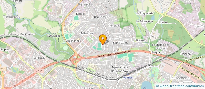 localisation de l'entreprise MONSIEUR BADREDDINE CHKIOUA à VANNES