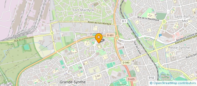 localisation de l'entreprise MONSIEUR BADREDDINE DJIAR  GRANDE-SYNTHE