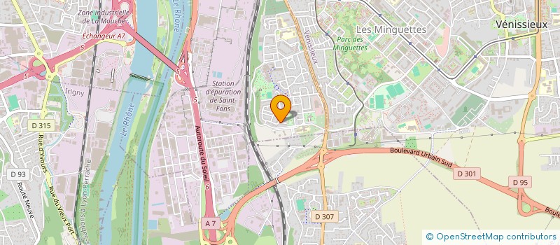 localisation de l'entreprise MONSIEUR BADREDDINE HAFRA  SAINT-FONS