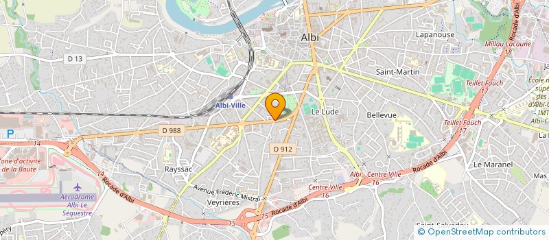 localisation de l'entreprise MONSIEUR BADREDDINE HARRAT à ALBI