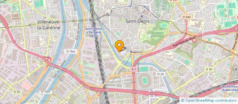 localisation de l'entreprise MONSIEUR BADREDDINE JABRI à SAINT-DENIS