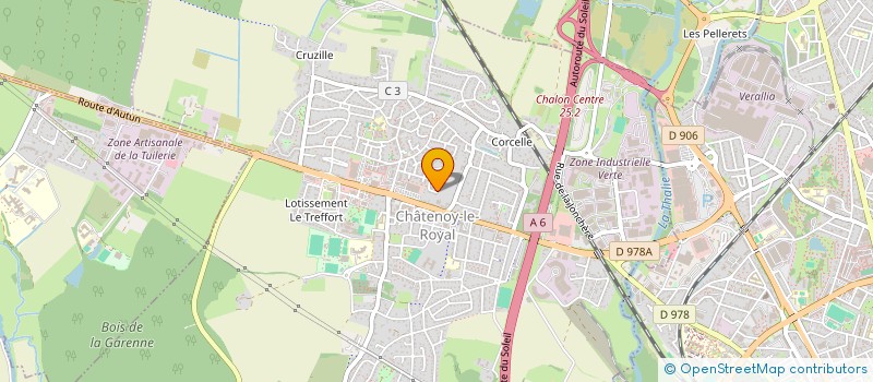 localisation de l'entreprise MONSIEUR BADREDDINE KADIRA  CHATENOY-LE-ROYAL