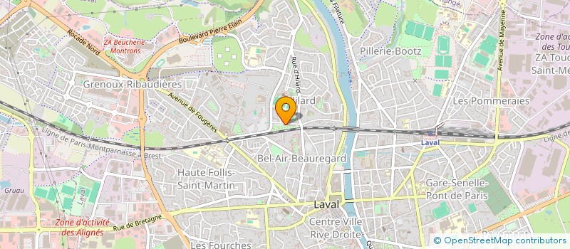 localisation de l'entreprise MONSIEUR BADREDDINE LAROUI à LAVAL