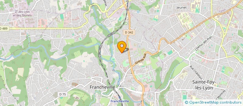 localisation de l'entreprise MONSIEUR BADREDDINE MAHDI  FRANCHEVILLE